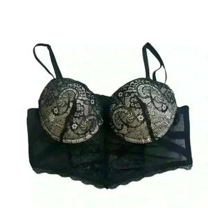 Frederick’s‎ of Hollywood Underwire Sexy Lingerie Lace Bra M